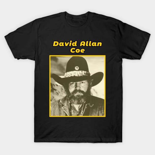 David Allan Coe / 1937 T-Shirt by DirtyChais